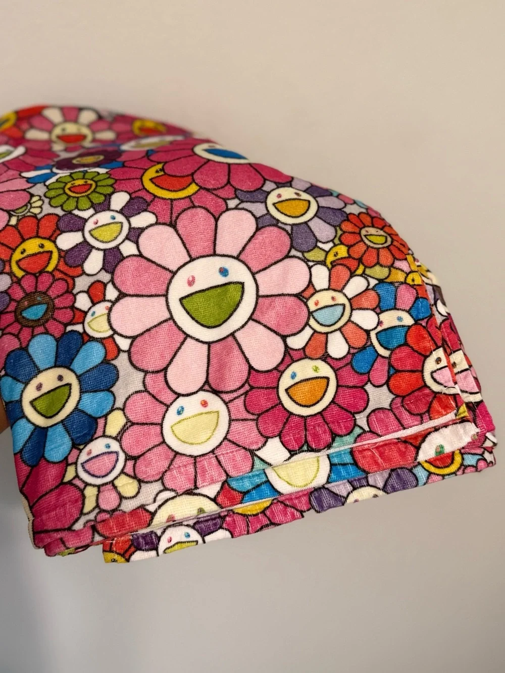 Murakami TM/KK ComplexCon Pink Flower Towel